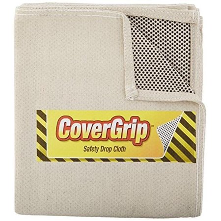 EAT-IN Covergrip Slip Res Drop Cloth - 3.5 x 4 ft. EA1648027
